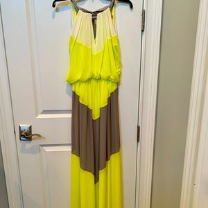Vince Camuto Color Block Maxi Dress
